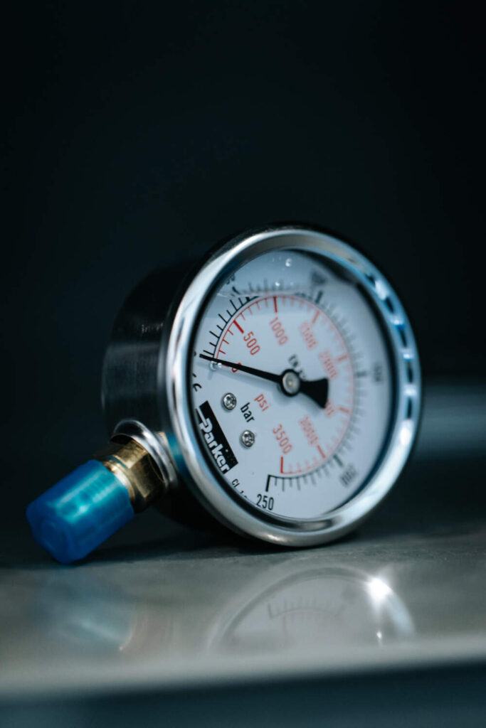 Thermomètre de pression parker